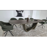 Стіл Беатріче неро зебрано коричневий